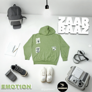 Green Emotion Hoodie – ZAARBAAZ